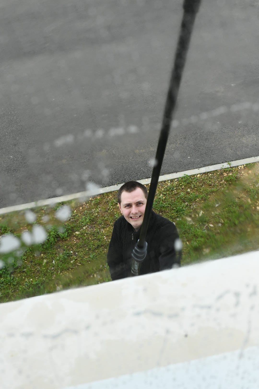 Nettoyage vitres maison particulier - avant/après